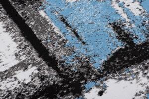Makro Abra Kusový koberec moderní MAYA Q541B šedý modrý bílý Rozměr: 80x150 cm