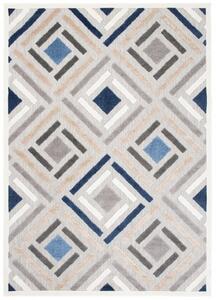 Makro Abra Moderní kusový koberec AVENTURA ED37B šedý modrý Rozměr: 80x150 cm