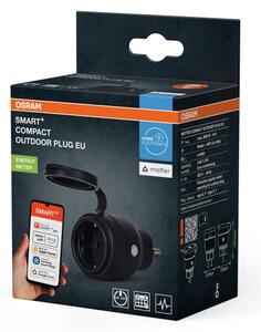 Osram - Chytrá venkovní zásuvka SMART+ MATTER SCHUKO 3680W/230V/16A IP44 Wi-Fi