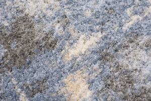 Makro Abra Kusový koberec Shaggy VERSAY Q291A Krémový Modrý Rozměr: 140x200 cm