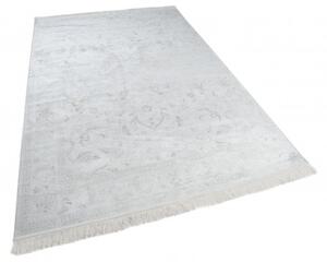 Makro Abra Moderní kusový koberec Isphahan 84313/577 krémový / stříbrný Rozměr: 80x220 cm