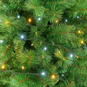 BigBuy Christmas LED řetězová světla 25 m Bílý 6 W