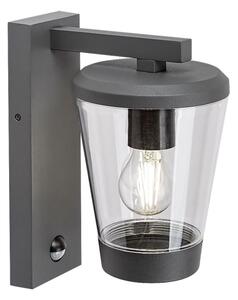 Rabalux 7267 - Venkovní nástěnná lampa se senzorem SAVANO 1xE27/40W/230V IP44