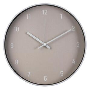 Nástěnné hodiny Versa Béžový Sklo Plastické 4 x 30 x 30 cm