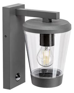 Rabalux 7267 - Venkovní nástěnná lampa se senzorem SAVANO 1xE27/40W/230V IP44