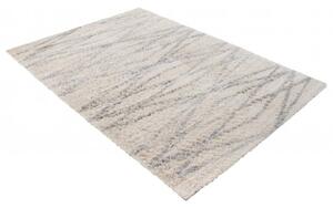 Makro Abra Kusový koberec Shaggy VERSAY Z518A Krémový Rozměr: 80x150 cm