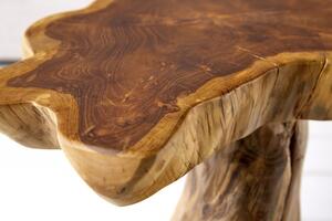 Odkládací stolek WILD ROOT 40 CM masiv teak nature Nábytek | Doplňkový nábytek | Odkládací stolky