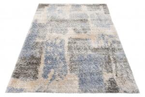 Makro Abra Kusový koberec Shaggy VERSAY Q293A Modrý Rozměr: 200x300 cm