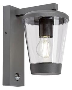Rabalux 7267 - Venkovní nástěnná lampa se senzorem SAVANO 1xE27/40W/230V IP44