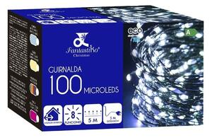 BigBuy Christmas Světelná páska LED Fuchsiová 1,5 W