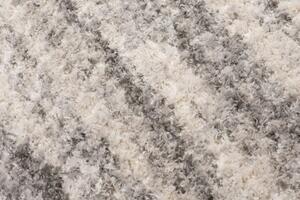 Makro Abra Kusový koberec Shaggy VERSAY Q732A Světle šedý Rozměr: 80x150 cm