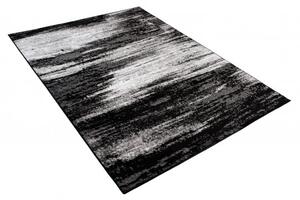 Makro Abra Kusový koberec moderní MAYA Z905D šedý černý Rozměr: 160x220 cm