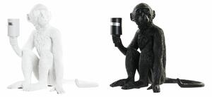 13493 Stolní lampa DKD Home Decor 33 x 32 x 31 cm Černý Bílý Pryskyřice 220 V 50 W (2 kusů)