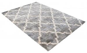 Makro Abra Kusový koberec Shaggy VERSAY Q127A Tmavě šedý Rozměr: 120x170 cm