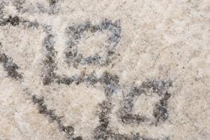 Makro Abra Kusový koberec Shaggy VERSAY Q264A Krémový Rozměr: 80x150 cm
