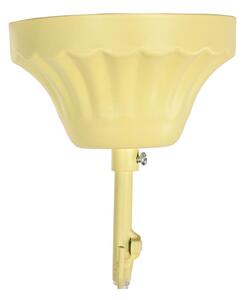 Stropní světlo DKD Home Decor Kov Kaštanová Žlutý 50 W Dřevo MDF (35 x 35 x 95 cm)