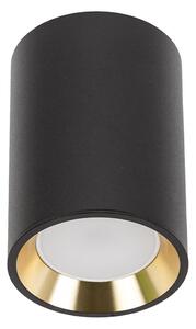 Bodové svítidlo CHLOE 1xGU10/35W/230V kulatý černá/zlatá