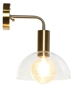 13493 Nástěnná lampa DKD Home Decor Zlatá Kov Sklo 50 W Moderní/jazz 220 V 20 x 25 x 28 cm