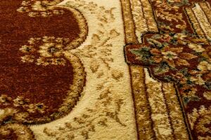 Makro Abra Oválný kusový koberec YESEMEK 5889A hnědý Rozměr: 60x100 cm