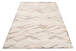 Makro Abra Moderní kusový koberec AVENTURA ED02B Krémový Rozměr: 80x150 cm