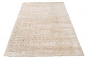 Makro Abra Kusový koberec Shaggy VERSAY 6365A Béžový Rozměr: 140x200 cm