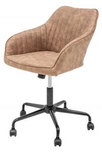 Pracovní židle TURIN taupe mikrovlákno Nábytek | Kancelářský nábytek | Židle