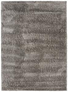 Makro Abra Kusový koberec Shaggy VERSAY 6365A Tmavě šedý Rozměr: 80x150 cm