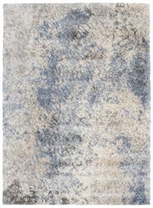 Makro Abra Kusový koberec Shaggy VERSAY Q300A Modrý Rozměr: 80x150 cm