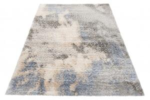 Makro Abra Kusový koberec Shaggy VERSAY Q296B Šedý Rozměr: 80x150 cm