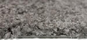 Makro Abra Kusový koberec Shaggy VERSAY 6365A Tmavě šedý Rozměr: 80x150 cm