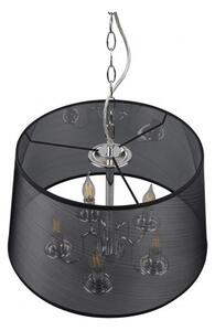 Reality - LED Lustr na řetězu CIMA 5xE14/40W/230V černá