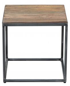 Odkládací stolek BARRACUDA 40 CM masiv recyklované dřevo Nábytek | Doplňkový nábytek | Odkládací stolky