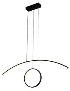 LED Stmívatelný lustr na lanku LED/55W/230V 3000-6500K + DO