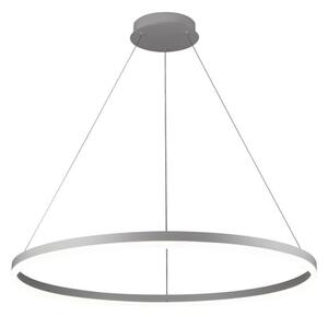 Brilagi -LED Stmívatelný lustr na lanku CIRCLE LED/55W/230V 3000-6500K stříb.+DO