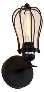 15980 Nástěnná lampa EDM Vintage 11 x 16 x 32 cm Černý Kov 220-240 V 60 W