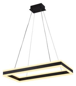 LED Stmívatelný lustr na lanku LED/80W/230V 3000-6500K + dálkové ovládání