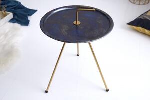 Odkládací stolek SIMPLY CLEVER 42 CM modrý skladem