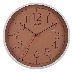 3869 Nástěnné hodiny Versa Terakota Plastické (4,3 x 30,5 x 30,5 cm)