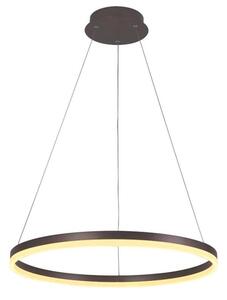 Brilagi - LED Stmívatelný lustr na lanku CIRCLE LED/42W/230V 3000-6500K hnědá+DO