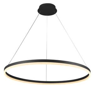 LED Stmívatelný lustr na lanku LED/55W/230V 3000-6500K + dálkové ovládání
