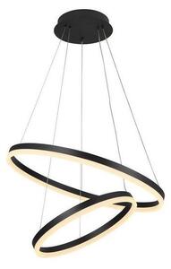LED Stmívatelný lustr na lanku LED/70W/230V 3000-6500K + dálkové ovládání