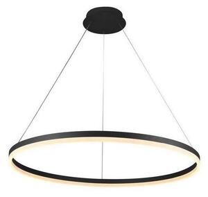 LED Stmívatelný lustr na lanku LED/55W/230V 3000-6500K + dálkové ovládání