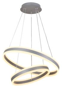 LED Stmívatelný lustr na lanku LED/135W/230V 3000-6500K + dálkové ovládání