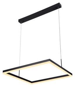 LED Stmívatelný lustr na lanku LED/55W/230V 3000-6500K + dálkové ovládání