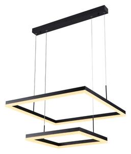 LED Stmívatelný lustr na lanku LED/90W/230V 3000-6500K + dálkové ovládání