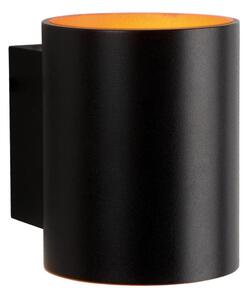Nástěnné svítidlo SQUALLA TUBA 1xG9/50W/230V černá/zlatá