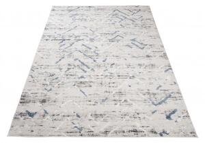 Makro Abra Moderní kusový koberec TROYA V750E Krémový Modrý Rozměr: 160x220 cm