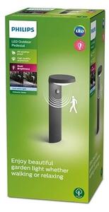 Philips - LED Venkovní lampa se senzorem TYLA LED/9W/230V 4000K IP44