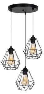 Lustr na lanku DIAMENT 3xE27/60W/230V