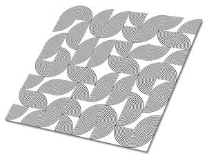 PVC obklady dlaždice Geometrický šedý motiv